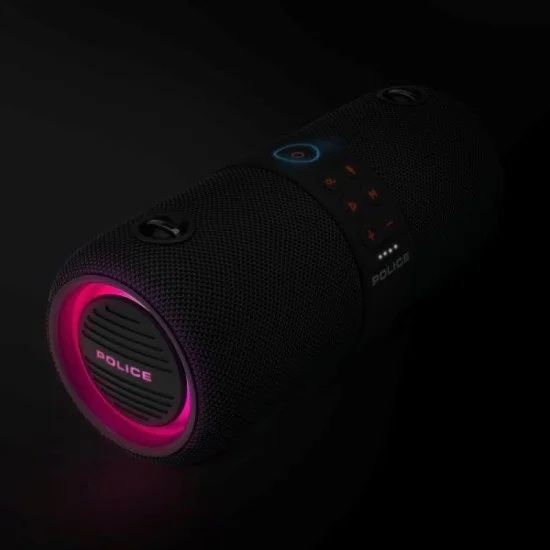 Police Portable Speaker - Black